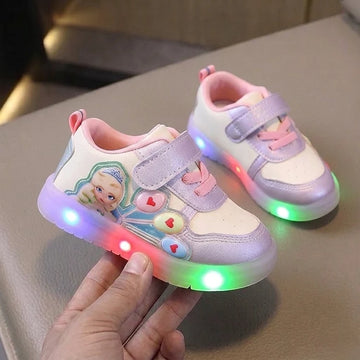Girls LED Light Sneakers