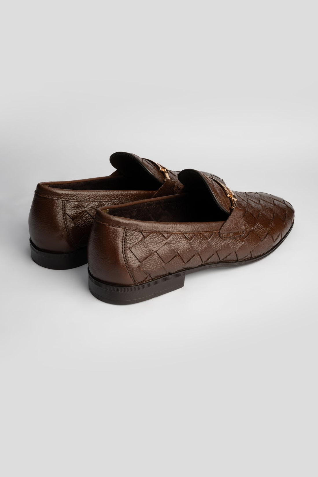 Classic Brown Leather Loafers