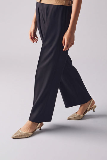 Golden Grace Slingback Heels