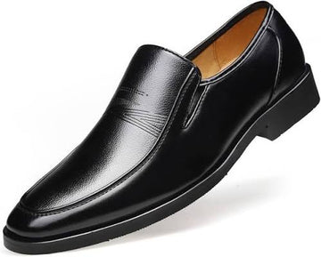 Premium Black Formal Slip-On Shoes