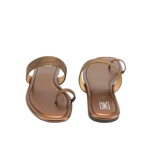 Classic Toe Ring Flat Slippers